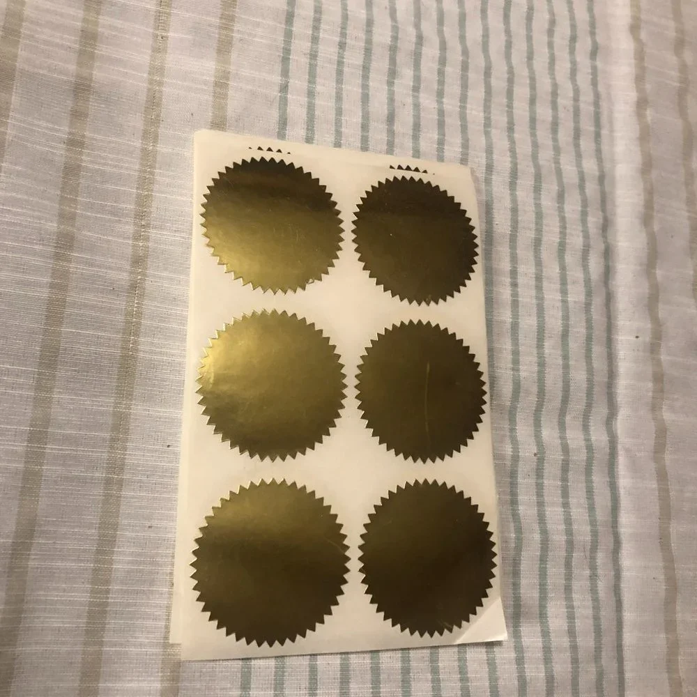 Award Print Papers, Smiley face letter head and Sticker Seals